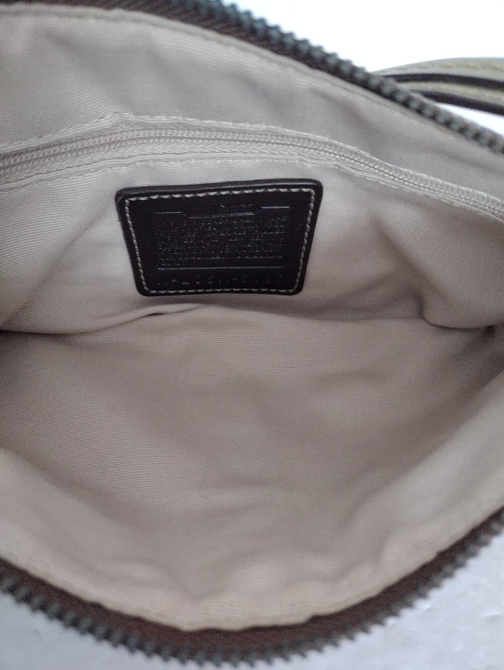 Vintage Y2K Coach Soho Signature Demi Mini Shoulder Bag Metallic Gold 5107 NWOT - Picture 5 of 11